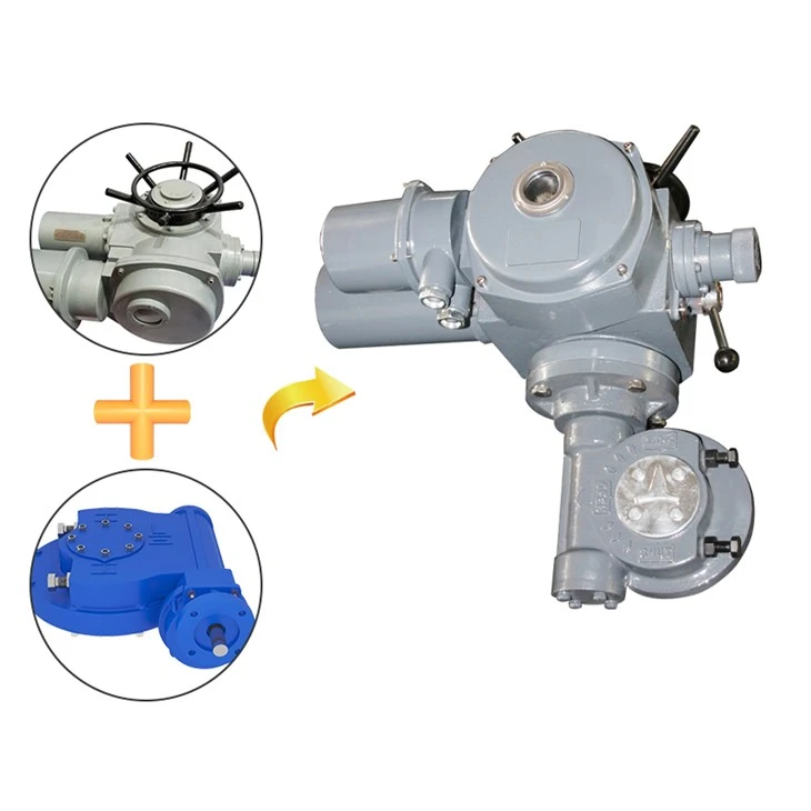 DZW Part-turn Direct Mounted Electric Actuator