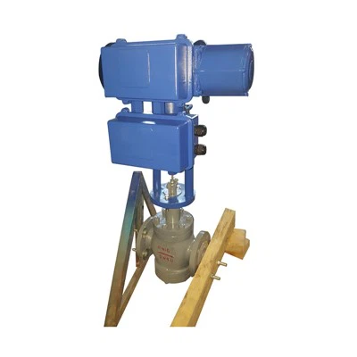 DN40 PN16 বৈদ্যুতিক দ্বি-মুখী একক আসন নিয়ন্ত্রণ ভালভ